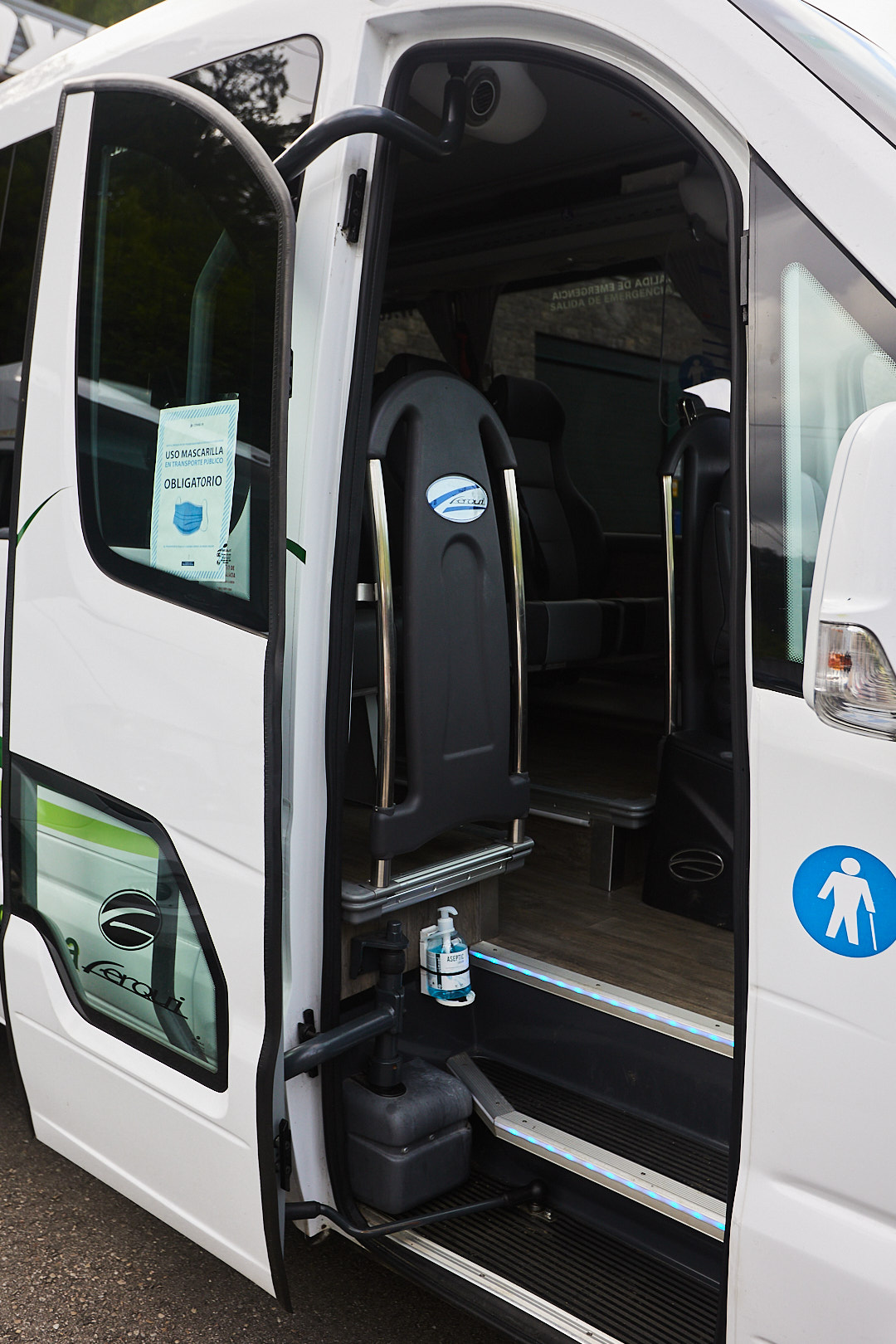 Vehículo de Taxitur adaptado para minusválidos